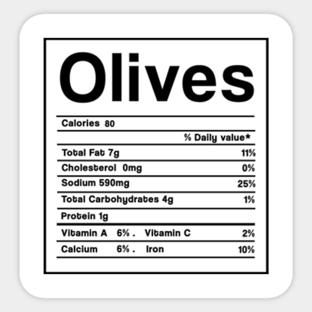 30 Black Olives Nutrition Label Label Design Ideas 2020